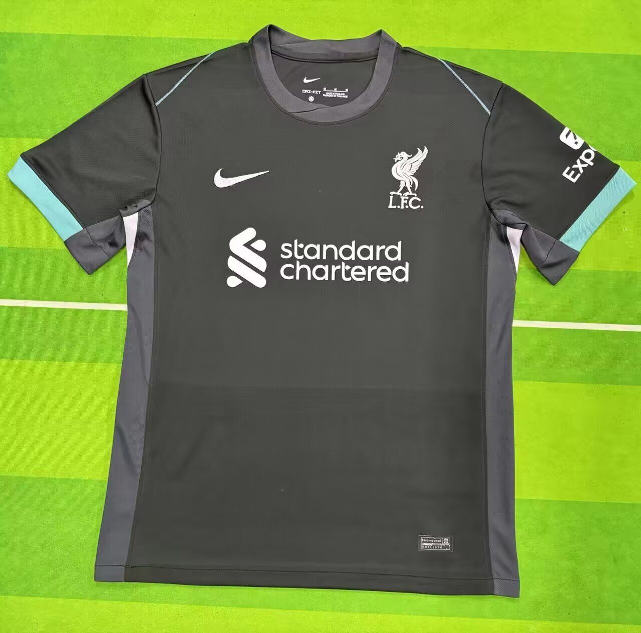 AAA Quality Liverpool 24/25 Away Black Leaked Soccer Jersey